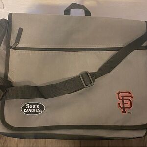 Sees candies SF giants laptop bag